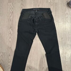 JBrand size 27 black pregnancy jeans